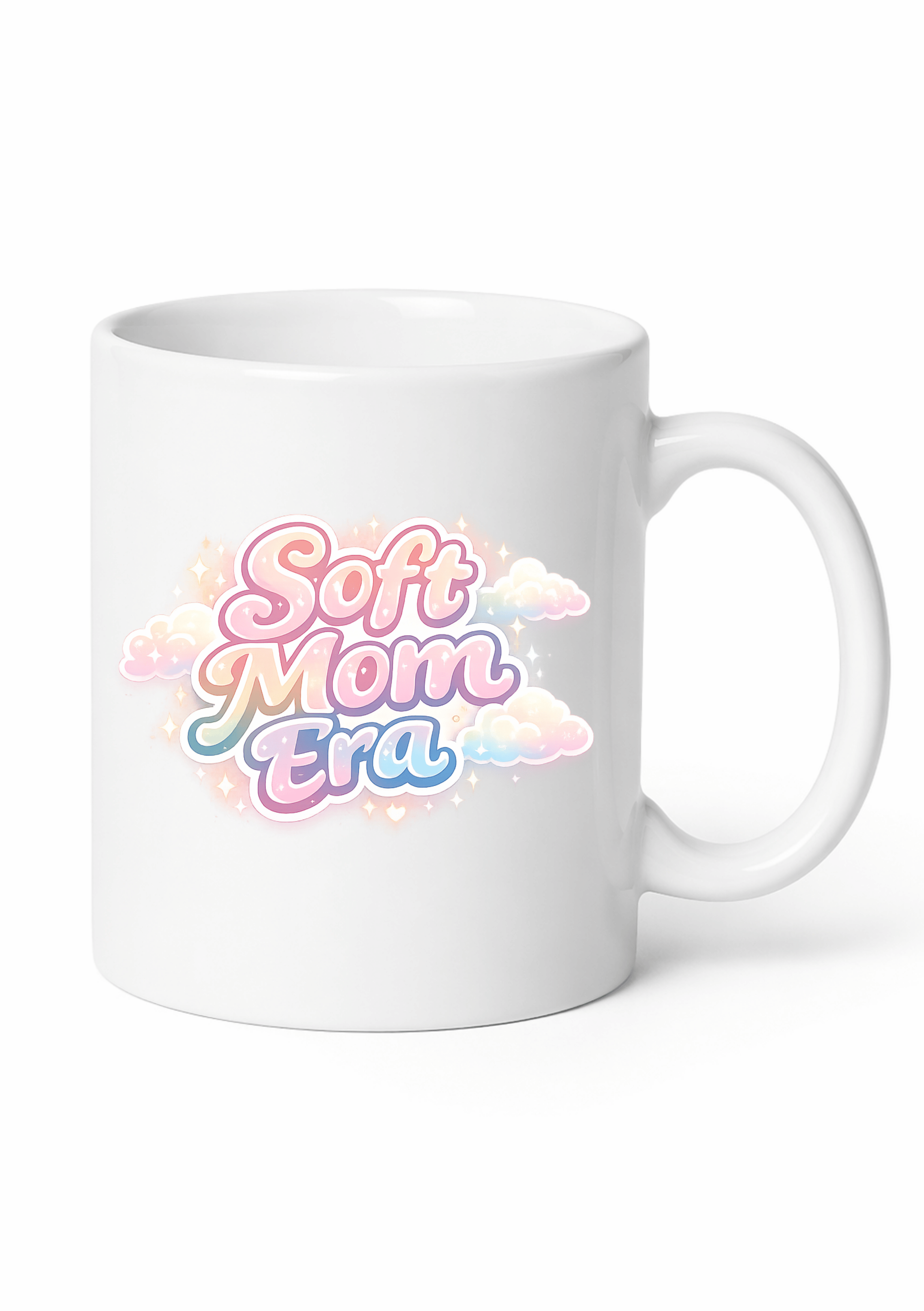 Soft Mom Era Aesthetic Pastel Mug