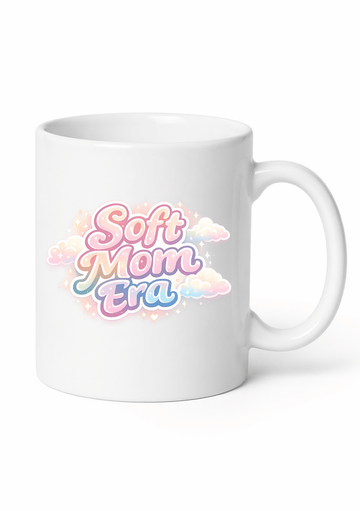 Soft Mom Era Aesthetic Pastel Mug