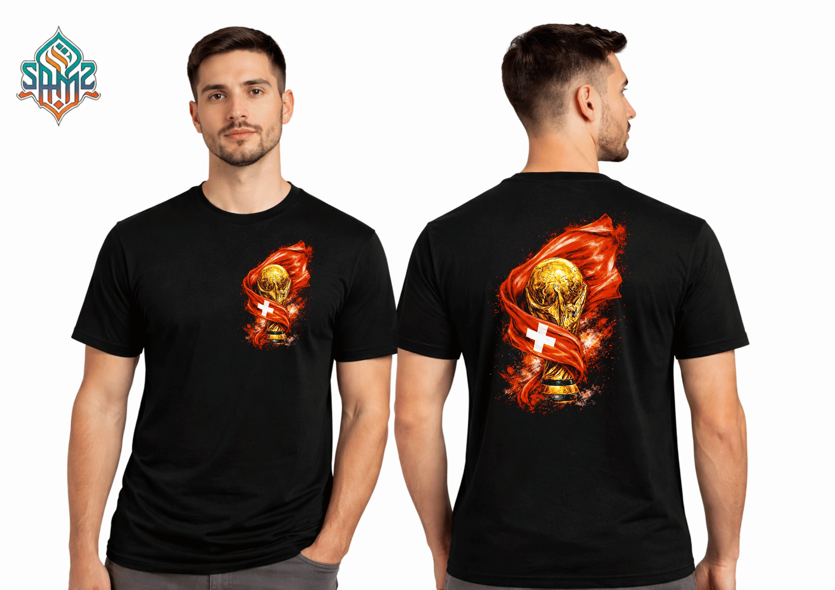 Switzerland 2026 – Premium DTF Transfer for FIFA World Cup 2026 Fan Shirts Germany | SAMZ 24