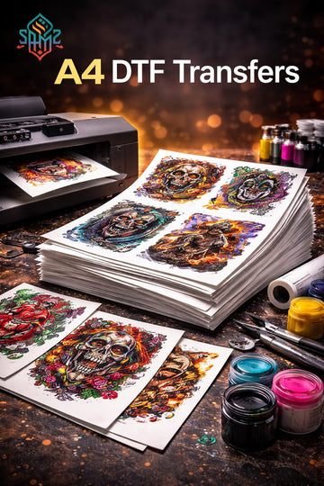 DTF-трансфер – формат А4