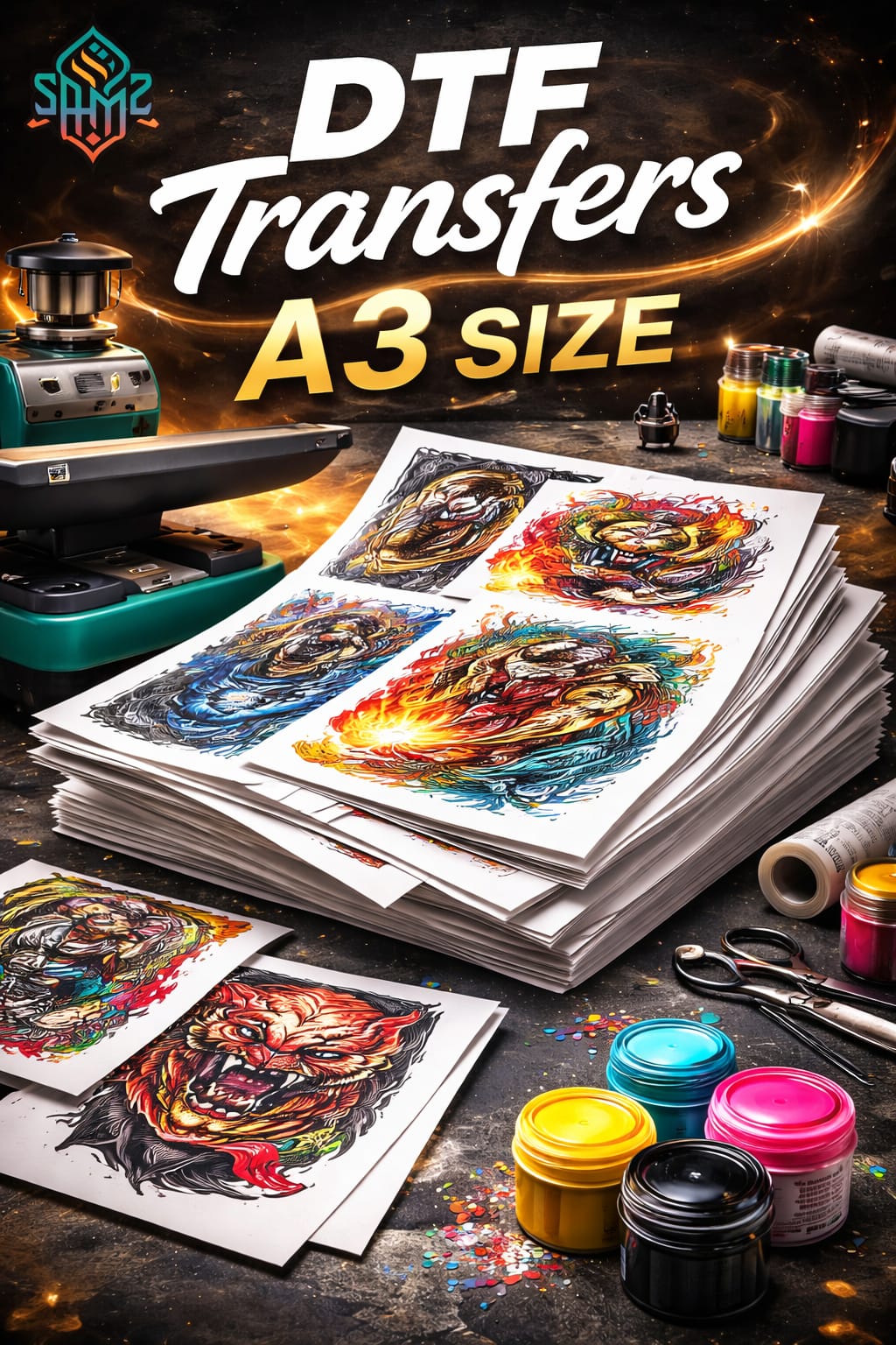 DTF-трансфер – формат A3