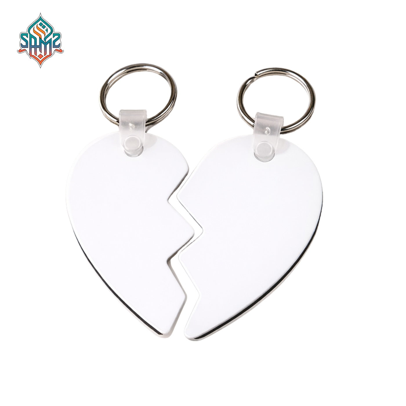 Custom Keychain – Personalized Sublimation Keyring with Photo, Logo or Text | Custom Key Ring Gift | Personalized Keychain | SAMZ24