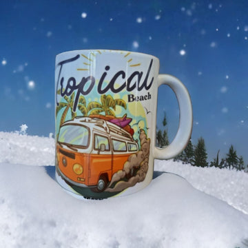 Tropical Beach Mug