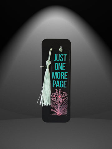 Just One More Page Bookmark