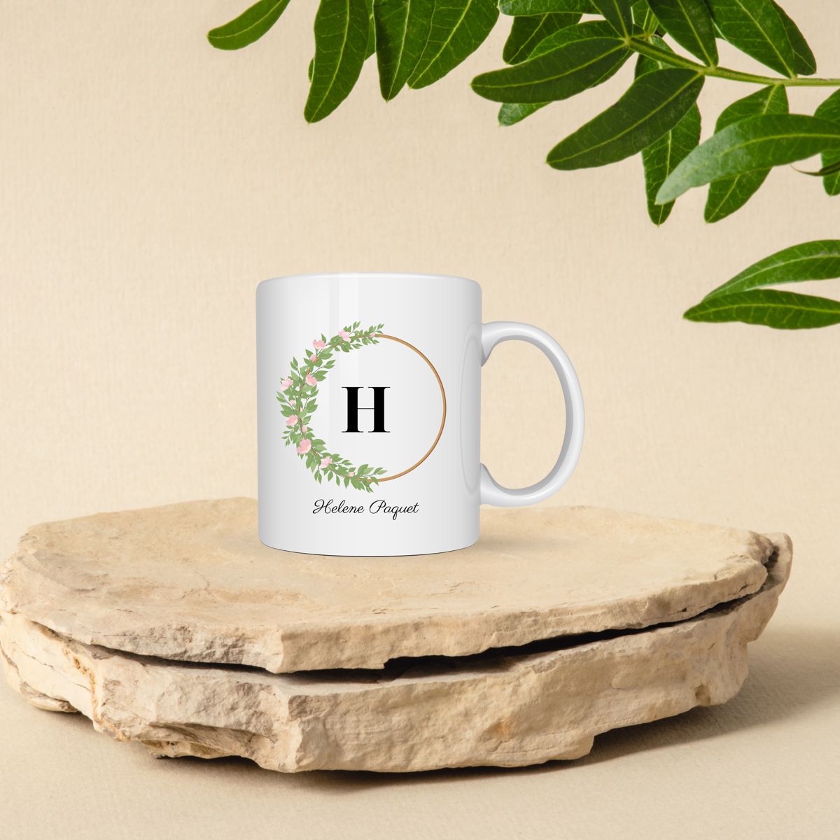 Personalized Monogram Coffee Mug