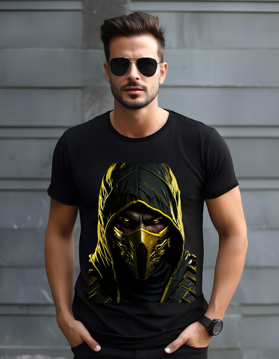 Mortal Kombat Scorpion T-Shirt Tshirt