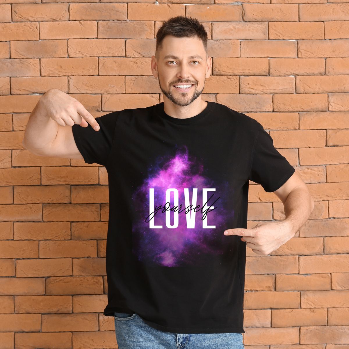 Love Yourself Galaxy T-Shirt Tshirt