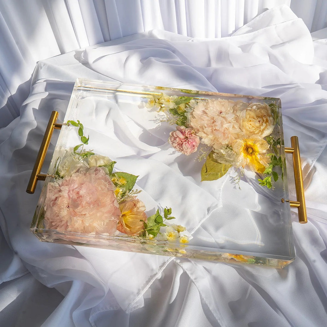Resin Flower Tray