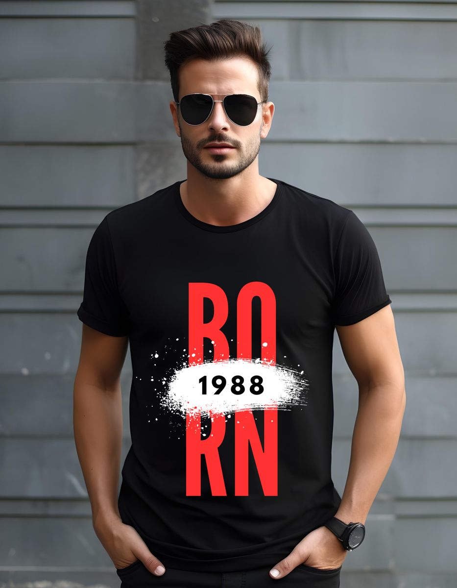 BORN 1988 T-Shirt Tshirt