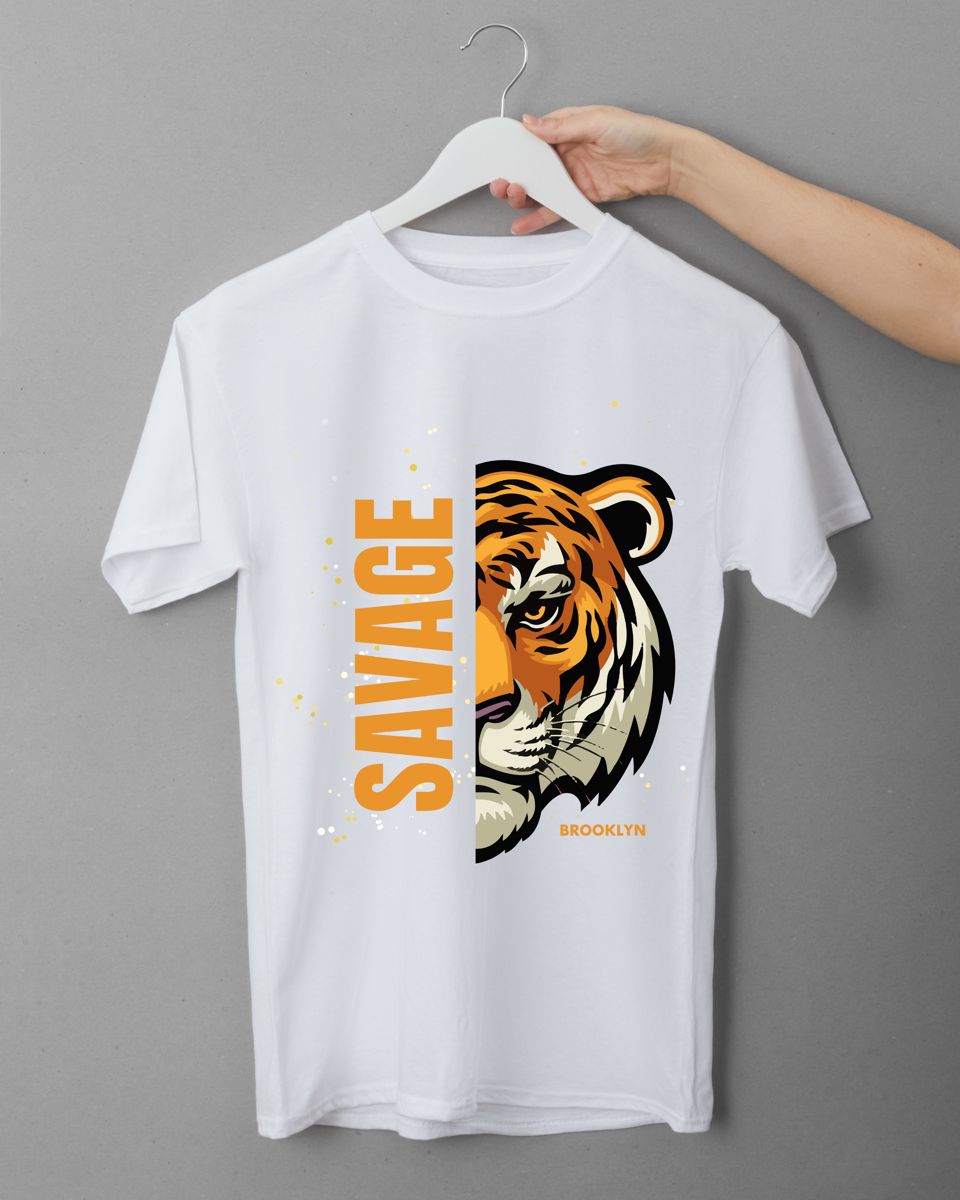 Savage Tiger T-Shirt Tshirt