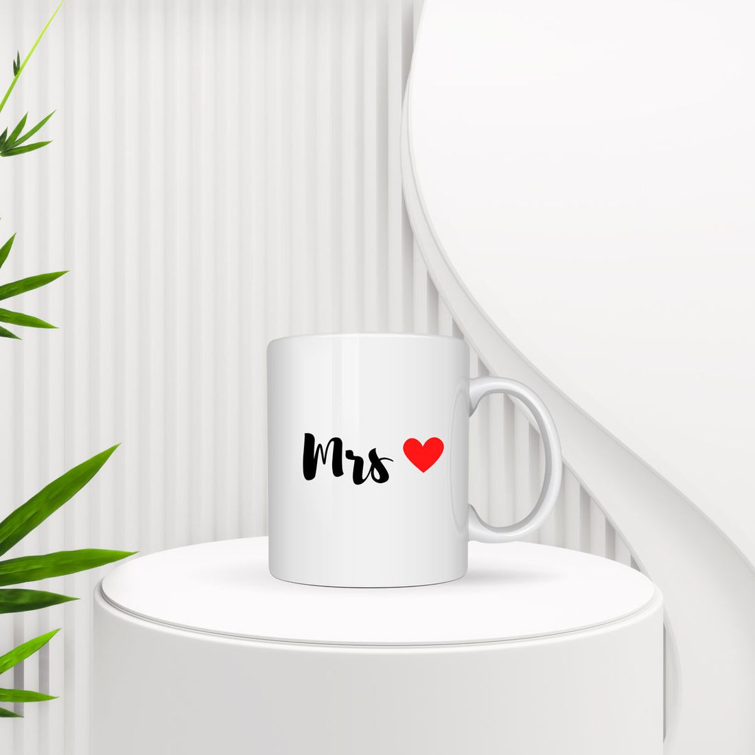 Mrs. Heart Mug