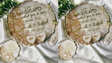 Personalized Resin Coasters