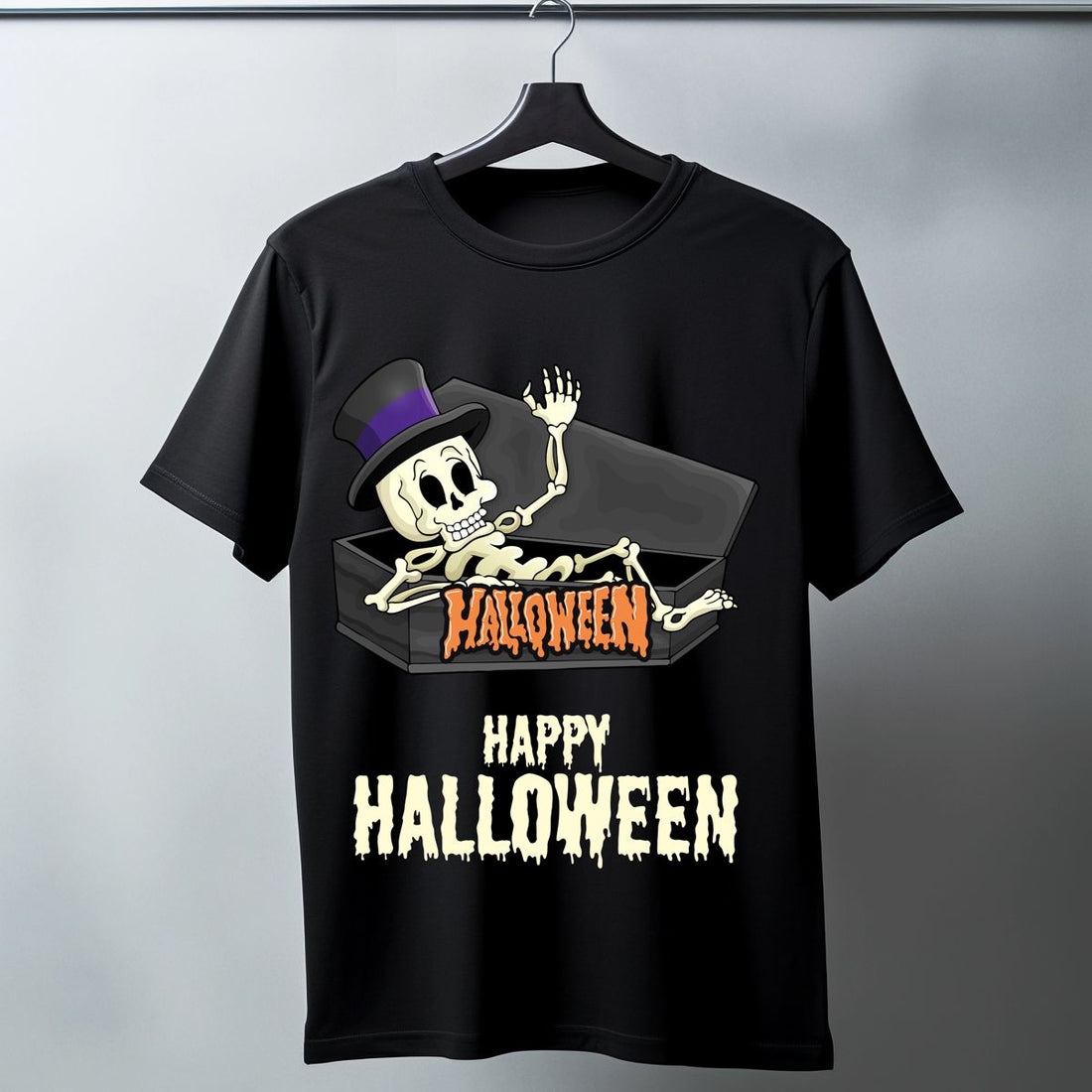 Halloween Skeleton T-Shirt Tshirt