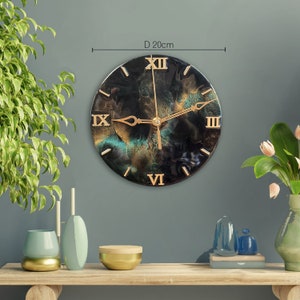 Wall Clock Resin Clock