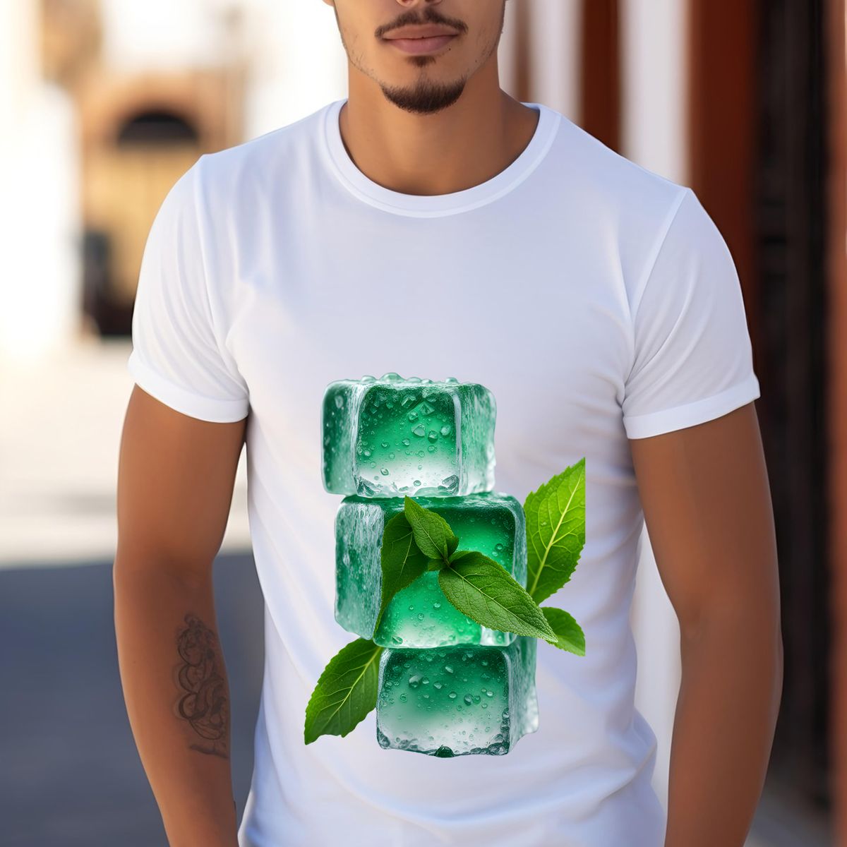 Minty Ice Cubes T-Shirt Tshirt