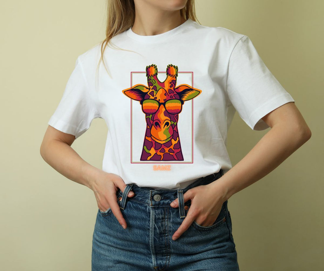 Giraffe T-Shirt Tshirt