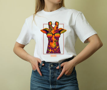 Giraffe T-Shirt Tshirt