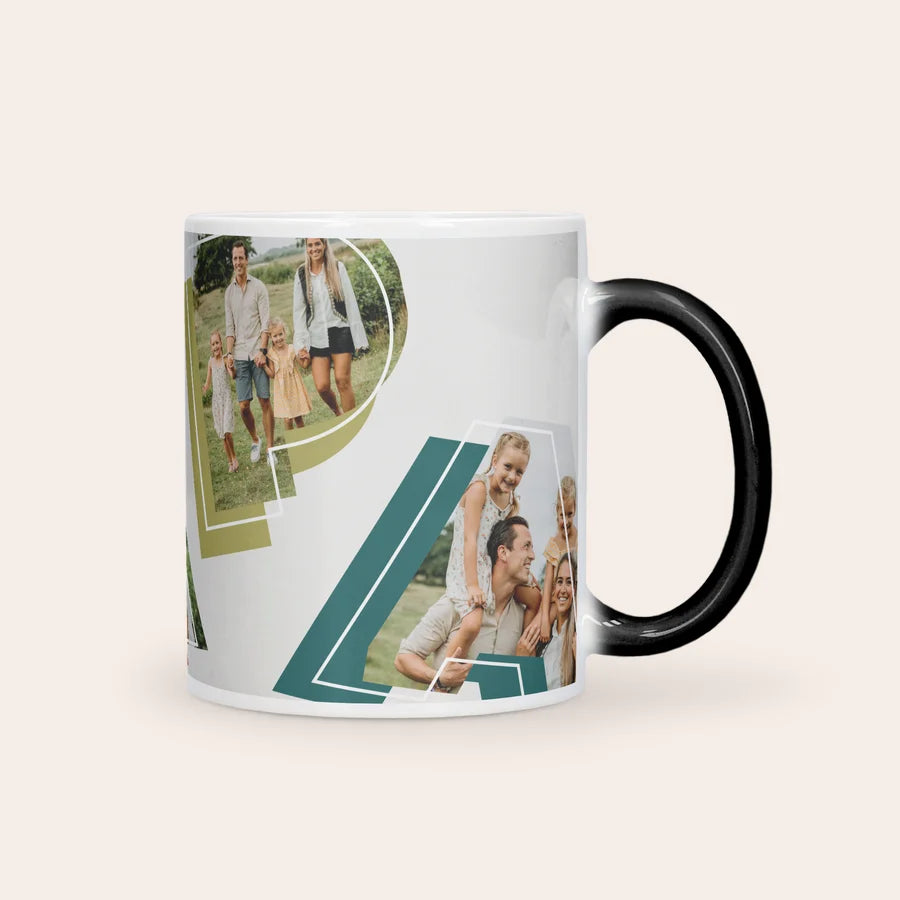 Personalized Color Changing Magic Mug – Custom Photo Heat Reveal Coffee Cup