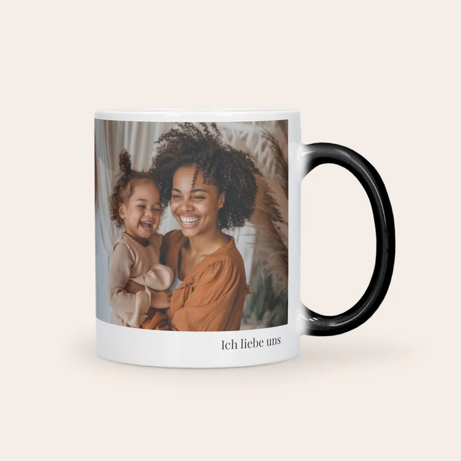 Personalized Color Changing Magic Mug – Custom Photo Heat Reveal Coffee Cup